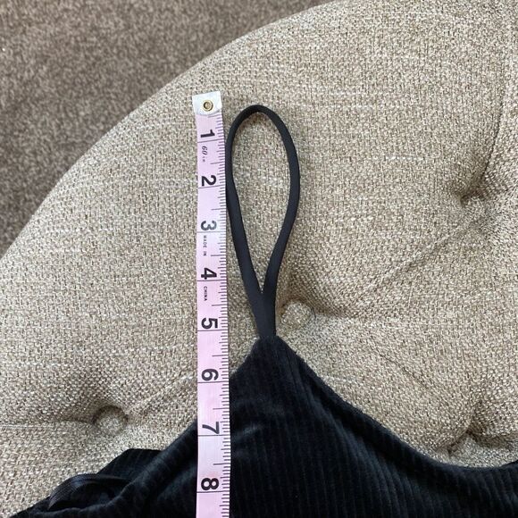 Velvet Mini Ruffle Dress - Picture 11 of 11